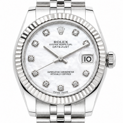 Rolex Datejust 31MM 178274 Factory MOP Diamond Dial Watch